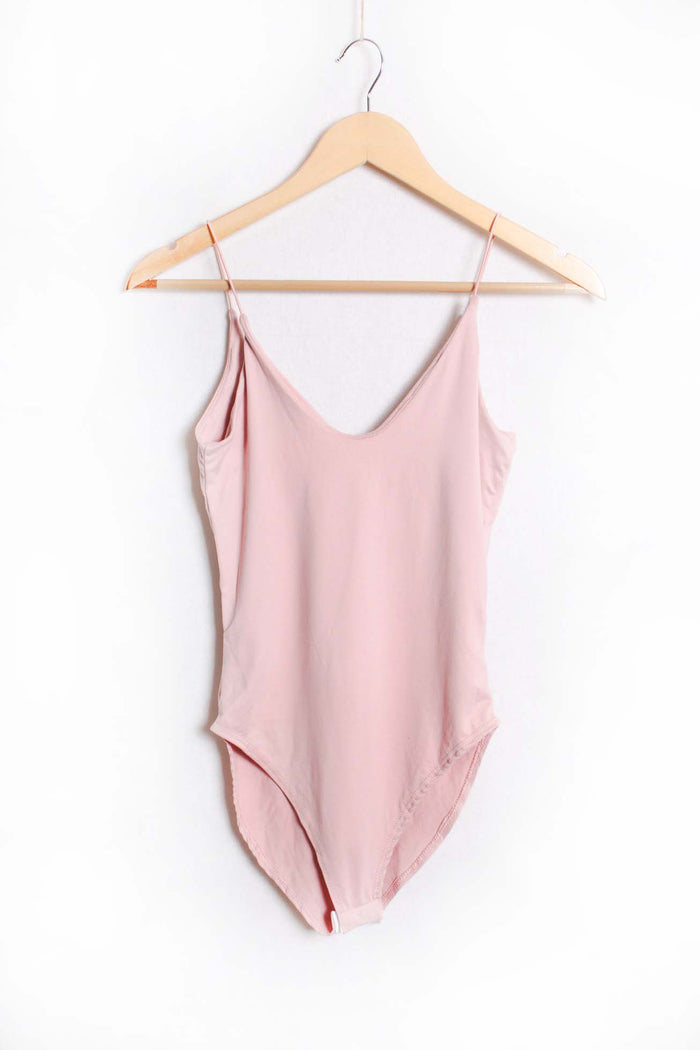 Women's Sleeveless Spaghetti Strap Bodysuit