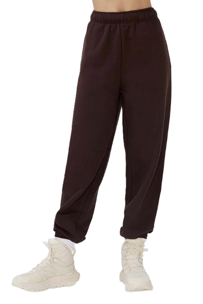 Women's High Waisted Oversize Fleece Sweatpants