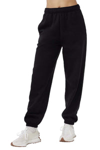 Women's High Waisted Oversize Fleece Sweatpants - Twin Pack