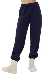 Women's High Waisted Oversize Fleece Sweatpants - Twin Pack