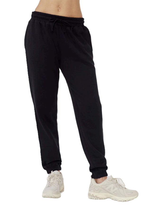 Women's High Waisted Oversize Drawstring Fleece Sweatpants - Twin Pack