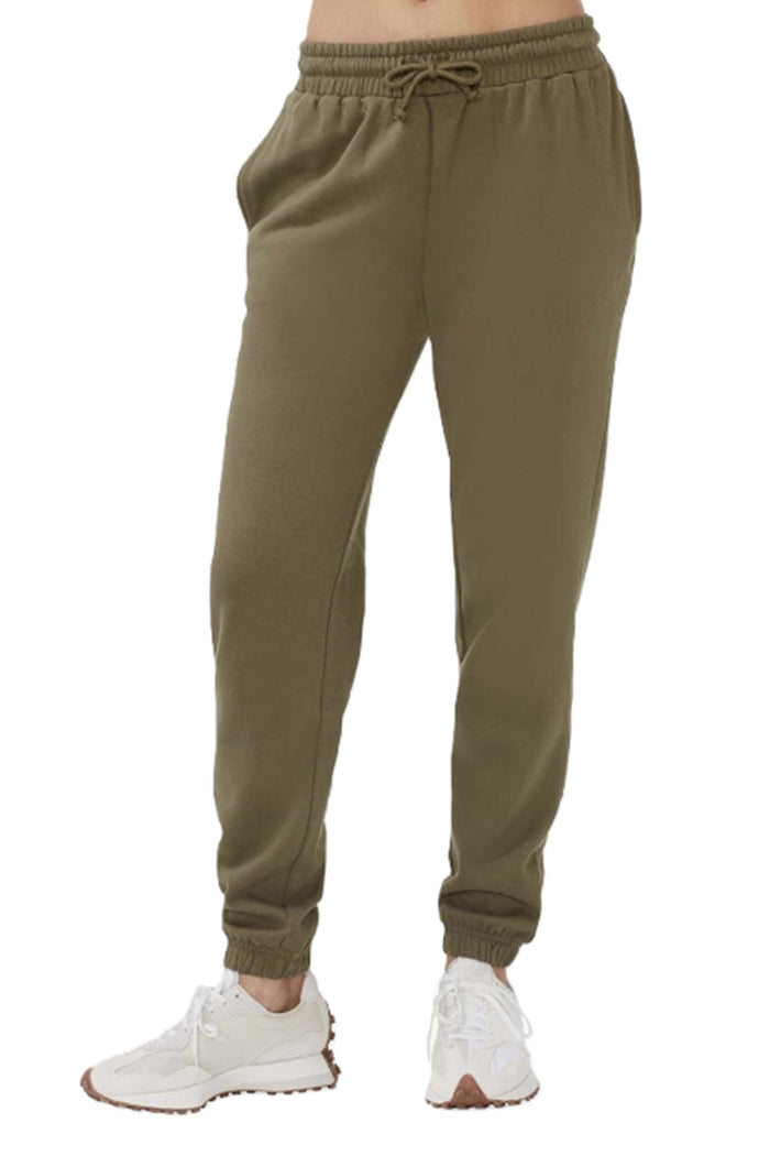 Women's Drawstring Fleece Perfect Jogger Sweatpants