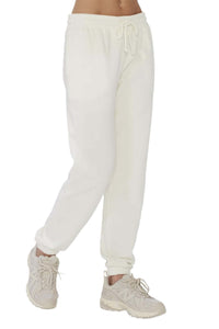 Women's High Waisted Oversize Drawstring Fleece Sweatpants - Twin Pack