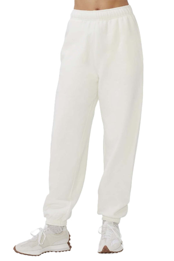 Women's High Waisted Oversize Fleece Sweatpants - Twin Pack