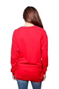 Women's Long Sleeve Light Weight French Terry Top
