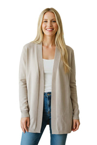 Women’s Long Sleeve Open Front Knit Cardigan