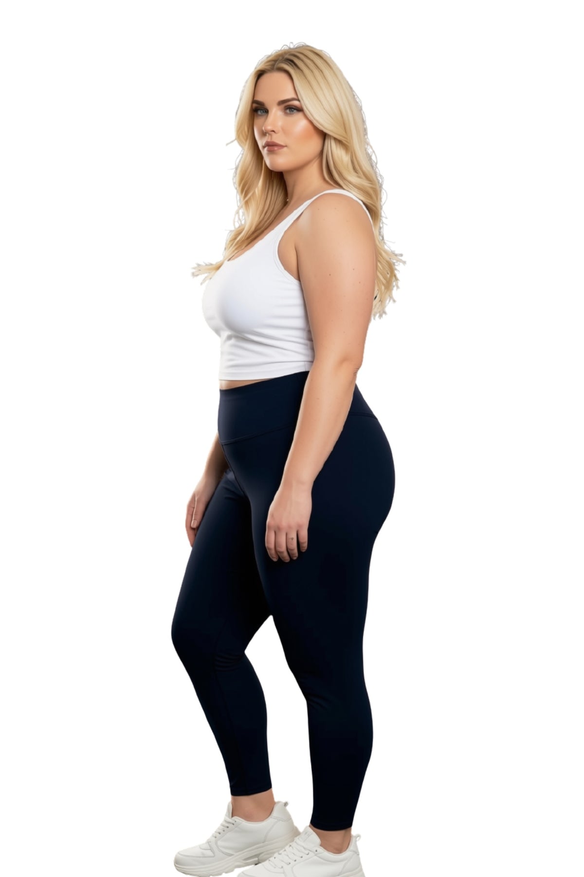 Women's Plus High Waist Comfy Leggings