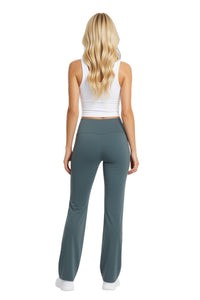 Women's High Waisted Activewear Flare Yoga  Pants