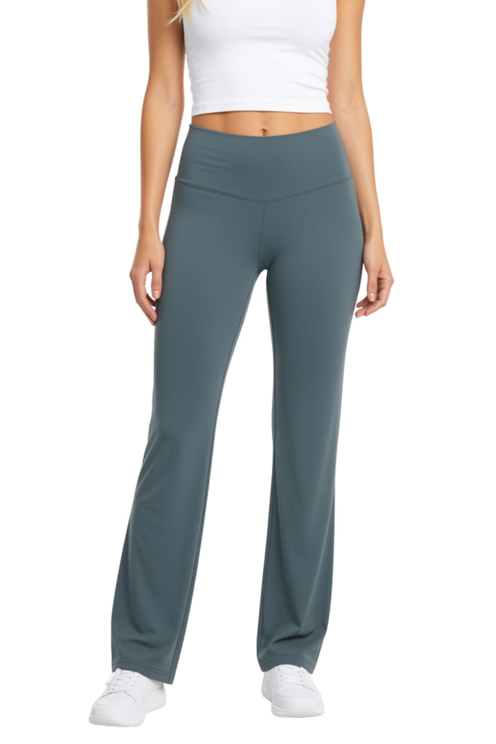 Women's High Waisted Activewear Flare Yoga  Pants