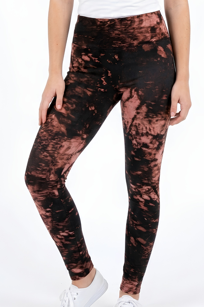 Women's High Waisted Tie-dye Leggings