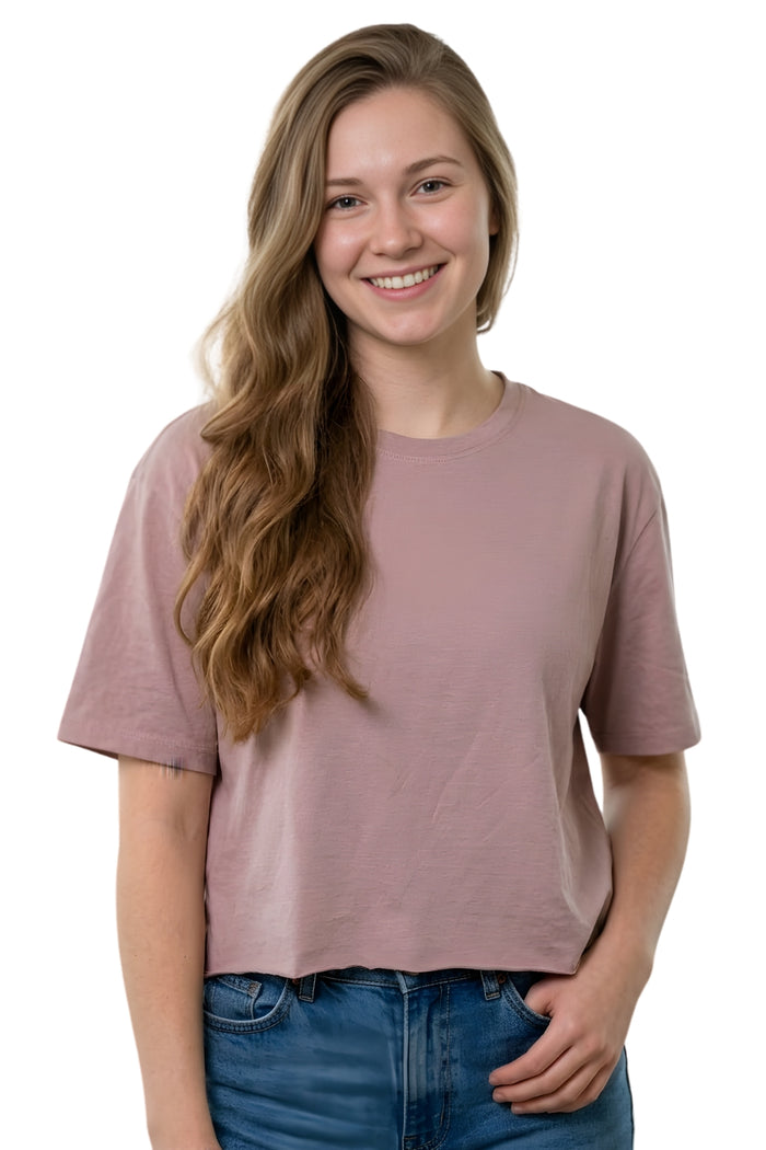 Women's Short Sleeved Oversized Fit Top