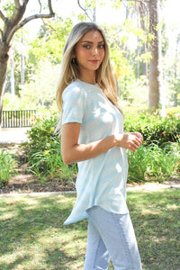 Women's Crew Neck Stripes Shirt