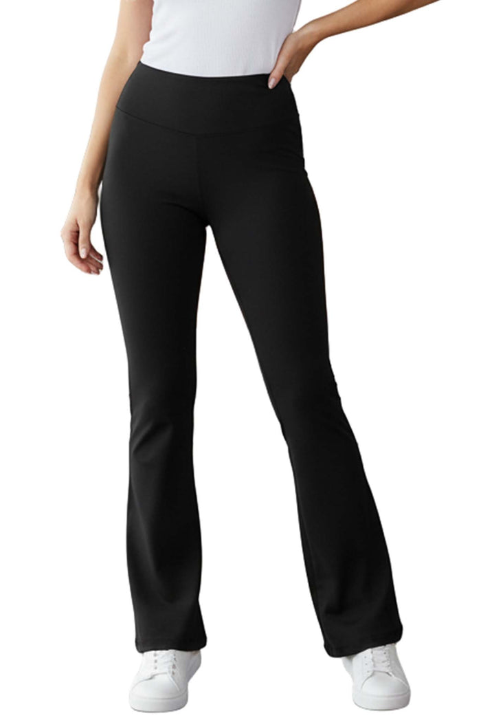 Women's High Waisted Activewear Flare Yoga Pants