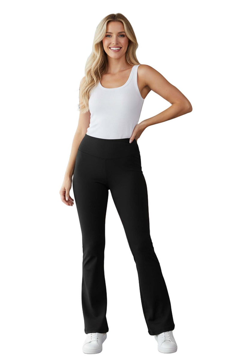 Women's High Waisted Activewear Flare Yoga Pants