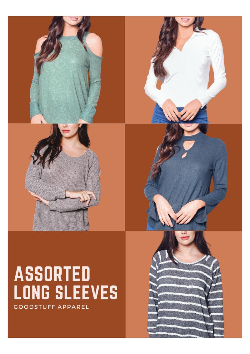 ASSORTED Women's Long Sleeve Top