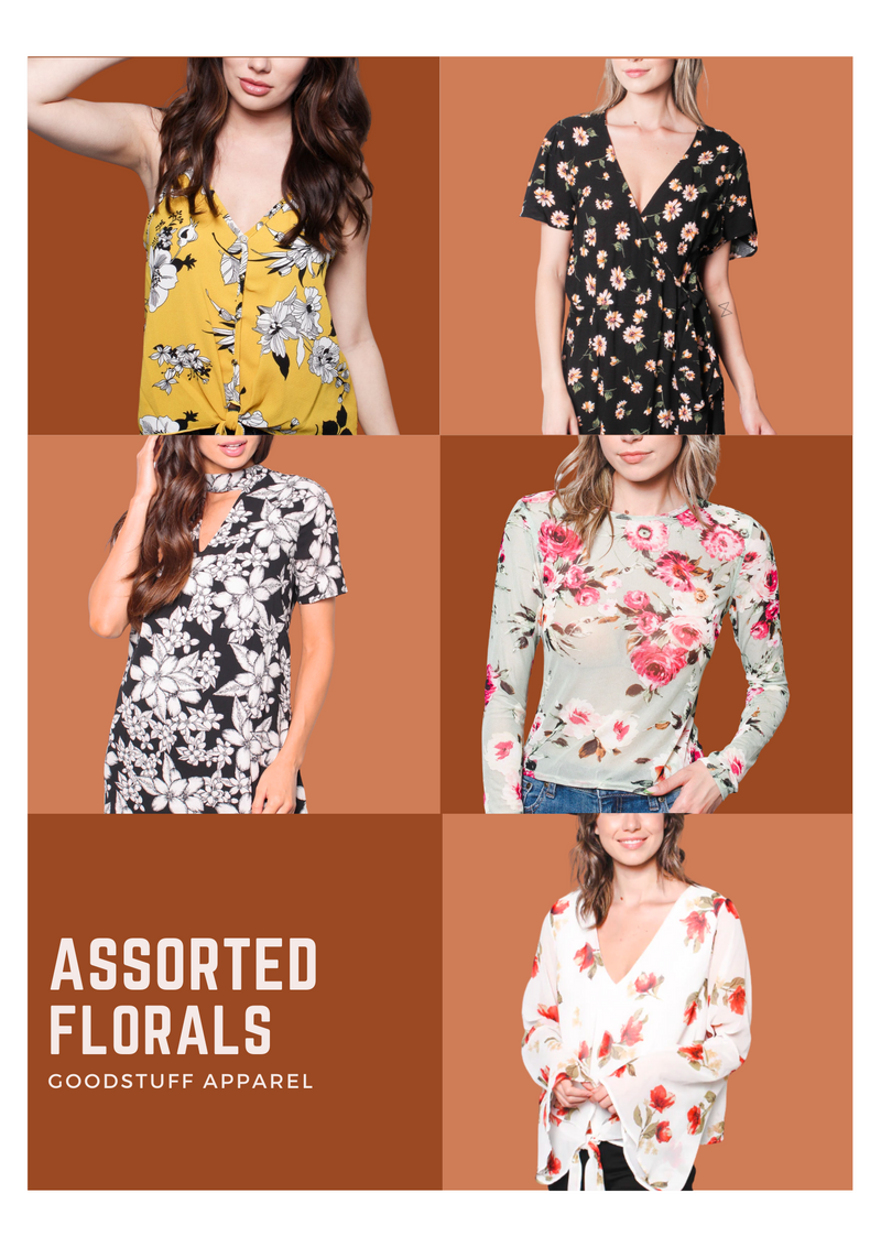 Assorted Floral 8/pack