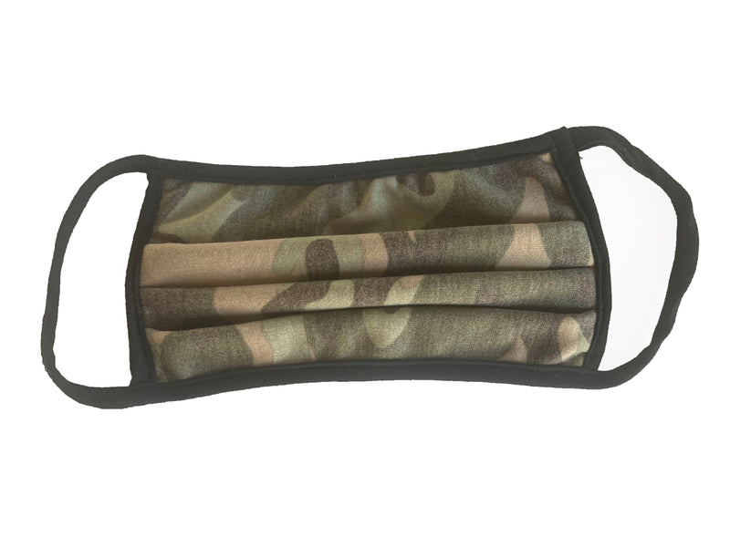 Camouflage Print Comfortable Double Layer Face Mask (5)