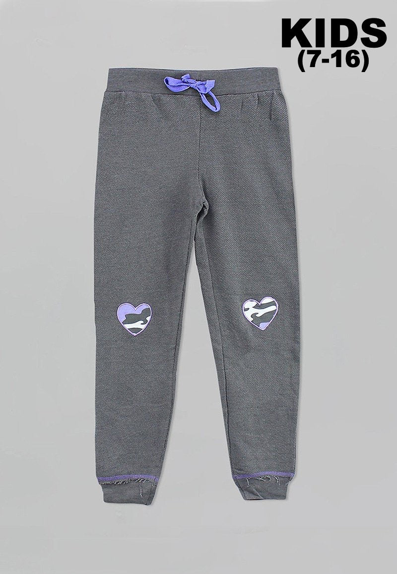 Girl's Gray Jogger Pants