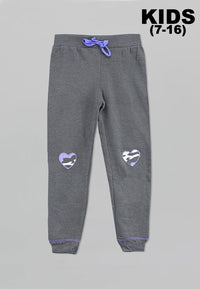 Girl's Gray Jogger Pants