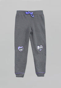 Gray Jogger Pants - Girls