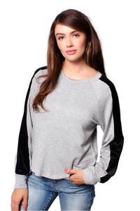 Women's Long Sleeve Crew Neck Top