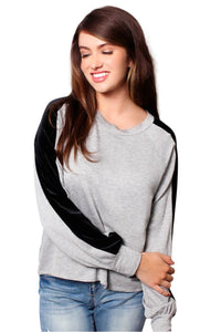 Women's Long Sleeve Crew Neck Top