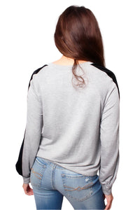 Women's Long Sleeve Crew Neck Top
