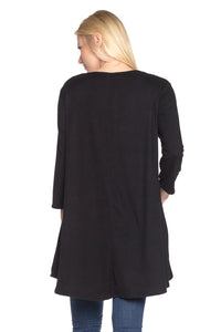 Women's Flawless Pocket Tunic - Black