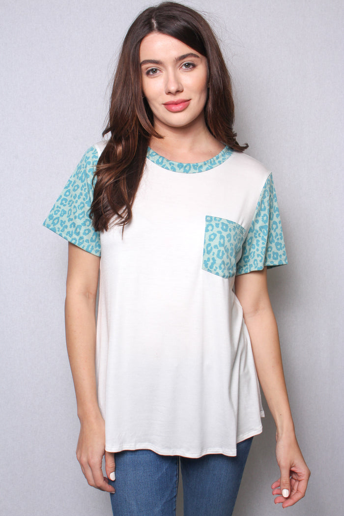 Women's Short Sleeve Soft Pocket T-Shirt