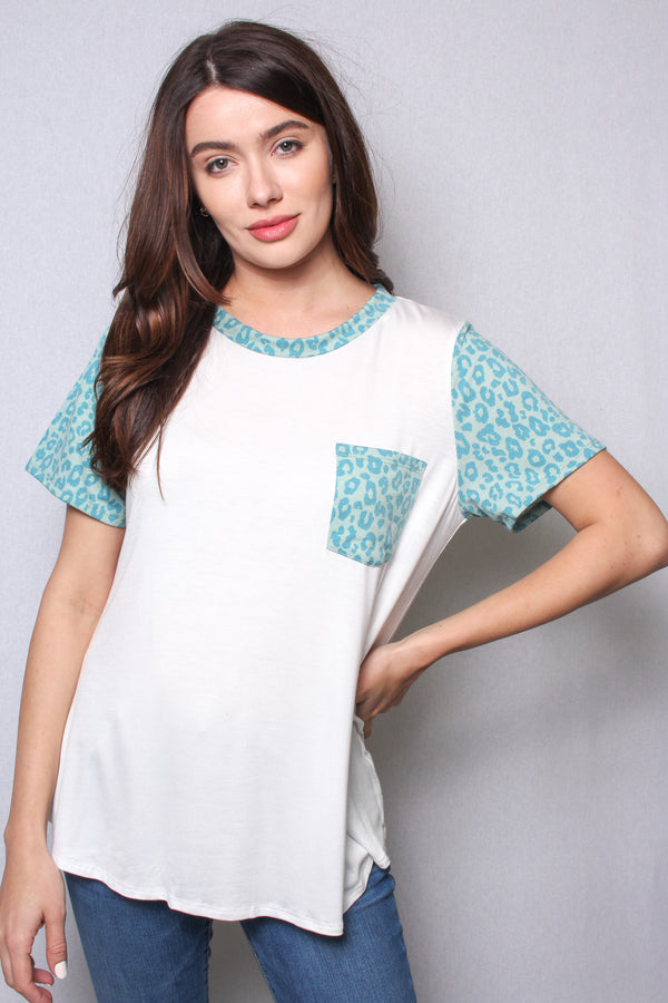 Women's Short Sleeve Soft Pocket T-Shirt