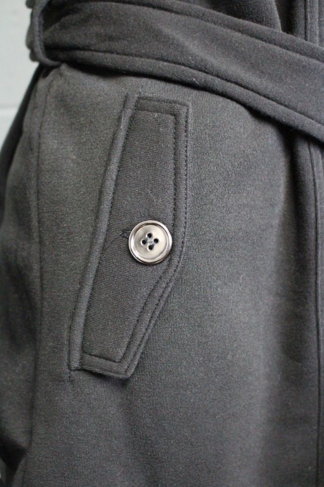 Women's Double Breasted Belted Pea Coat Jacket