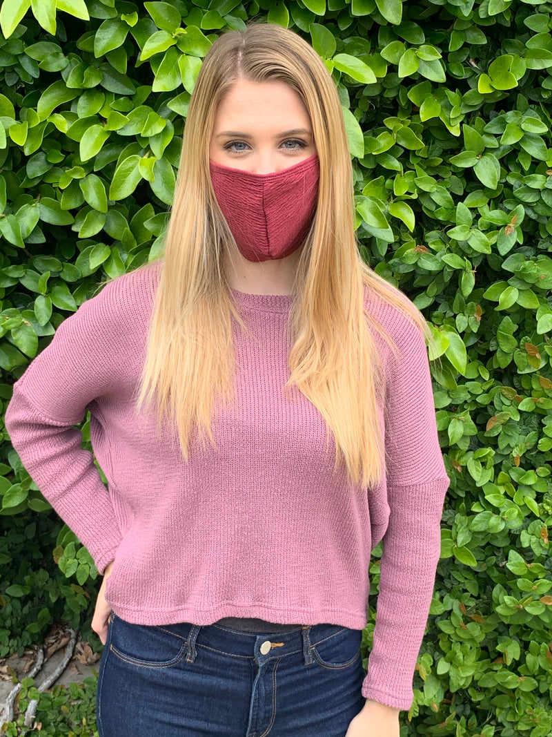 Assorted Comfortable Double Layer Face Mask / Nose Mask (Natural)