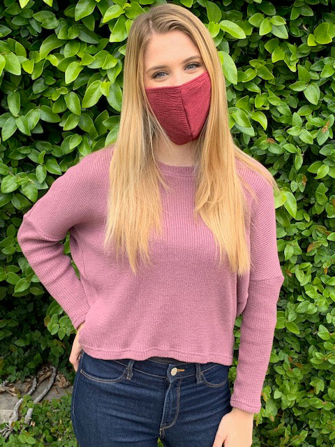 Assorted Comfortable Double Layer Face Mask / Nose Mask (Natural)