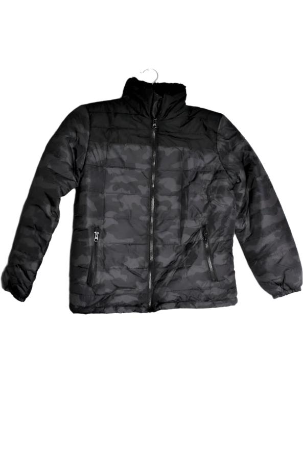 Kid's Camo Jacket with Sherpa Collar
