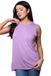 Women's Sleeveless Scoop Neck Top