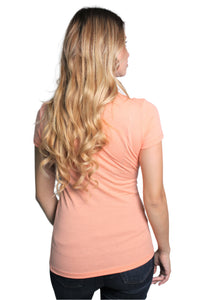 Women's V-Neck Short Sleeve Shirt