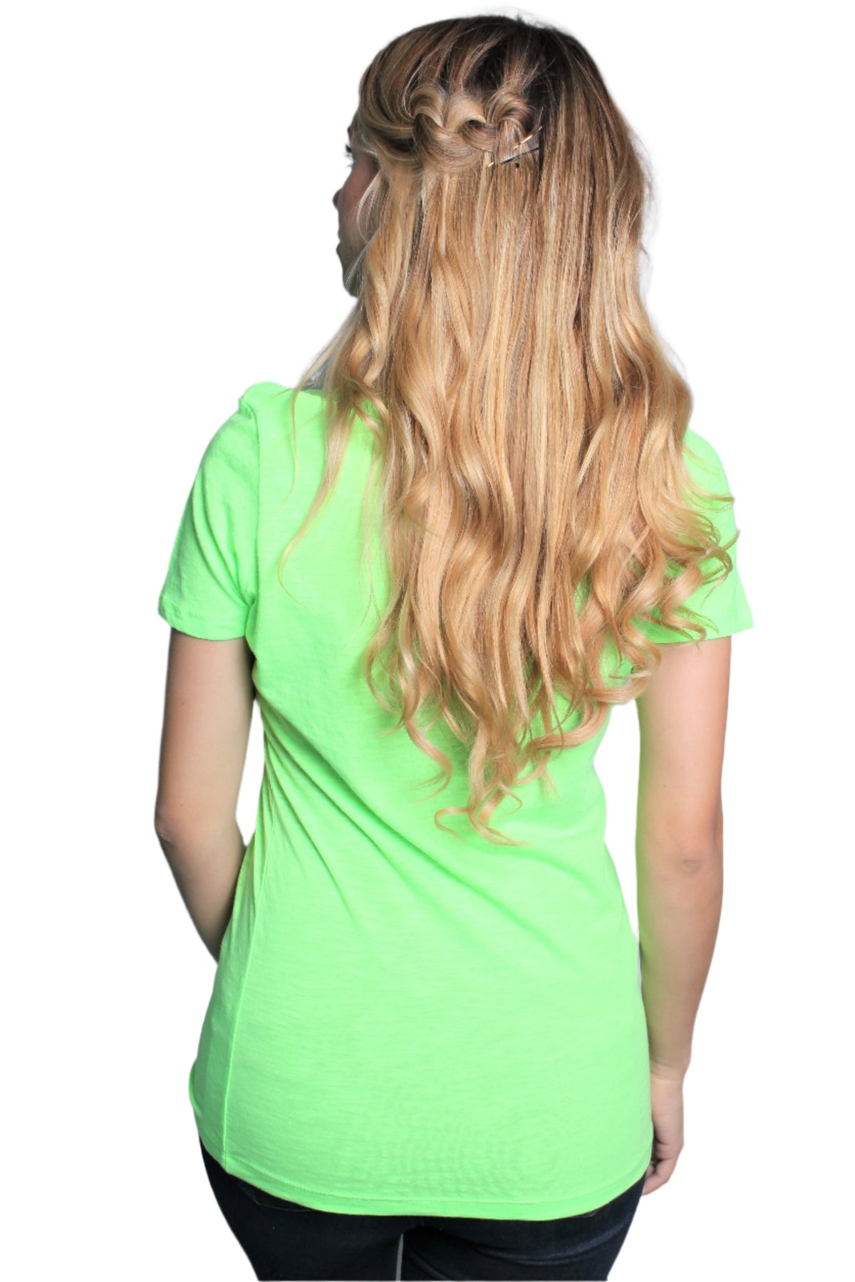 Women's V-Neck Short Sleeve Shirt