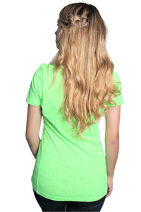 Women's V-Neck Short Sleeve Shirt