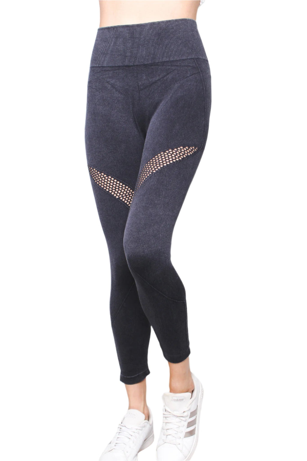 Women's High Waisted Simple Cutout Legging