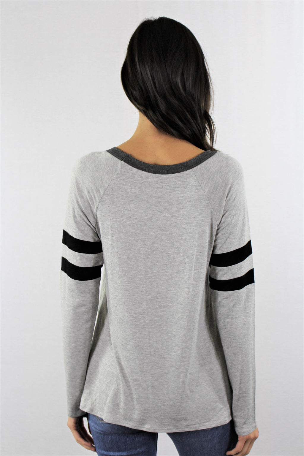 Women's Long Sleeve Round Neck Top