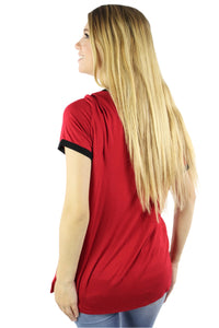 Women's Short Sleeve Ringer Tee