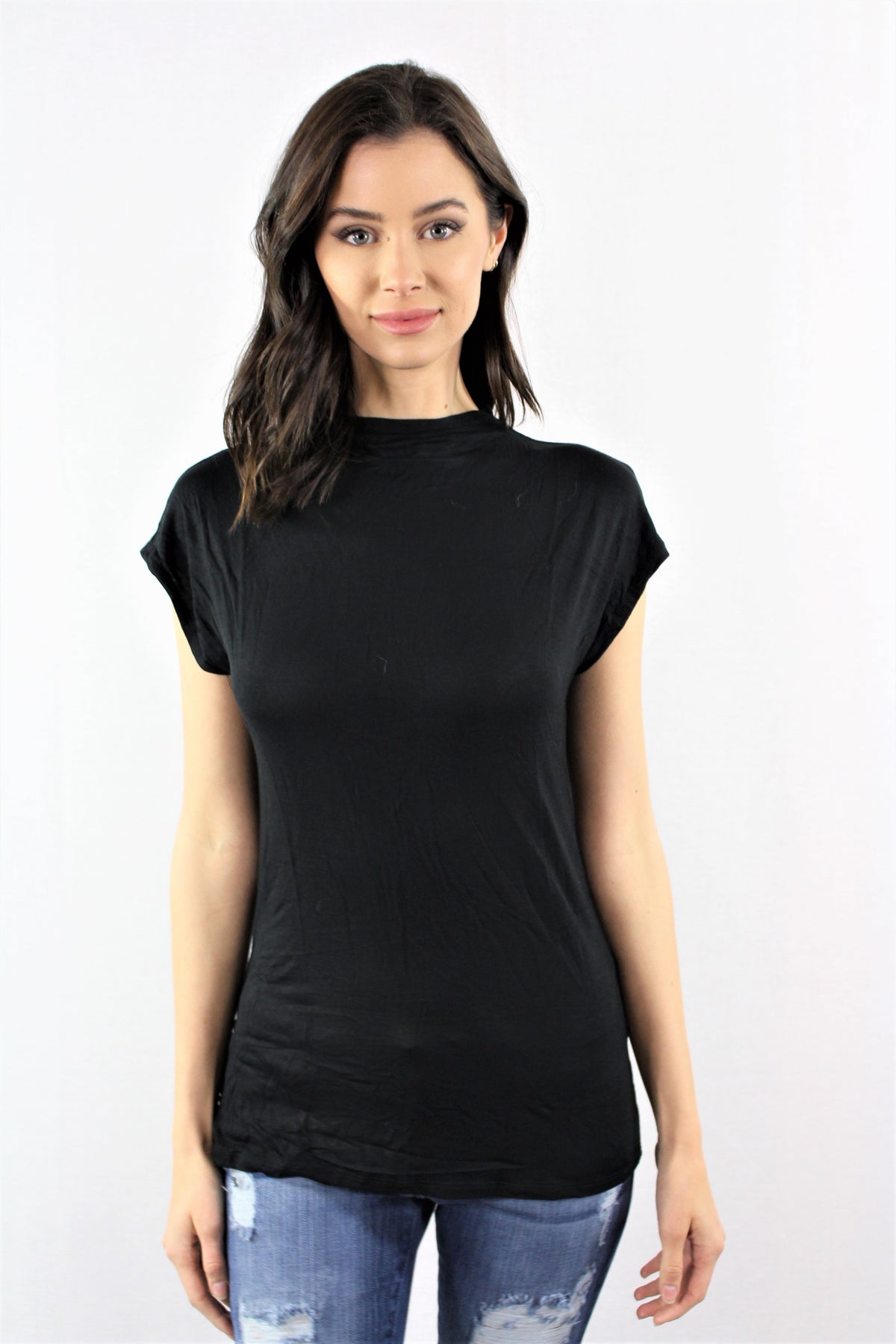 Mini Sleeve Bodycon Top