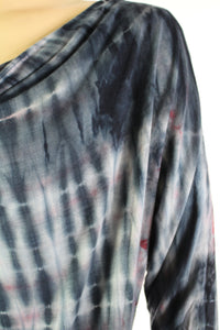 Women's Long Sleeves Tie Dye Top