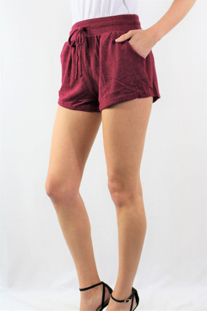 Solid Casual Shorts