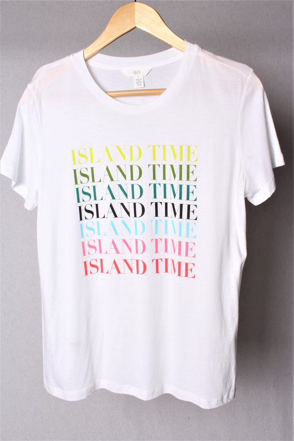 Women's Short Sleeve Round Neck Printed Top