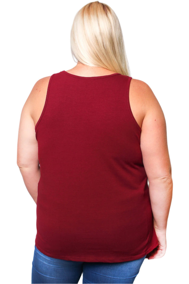 Women's Plus Basic Tank Top