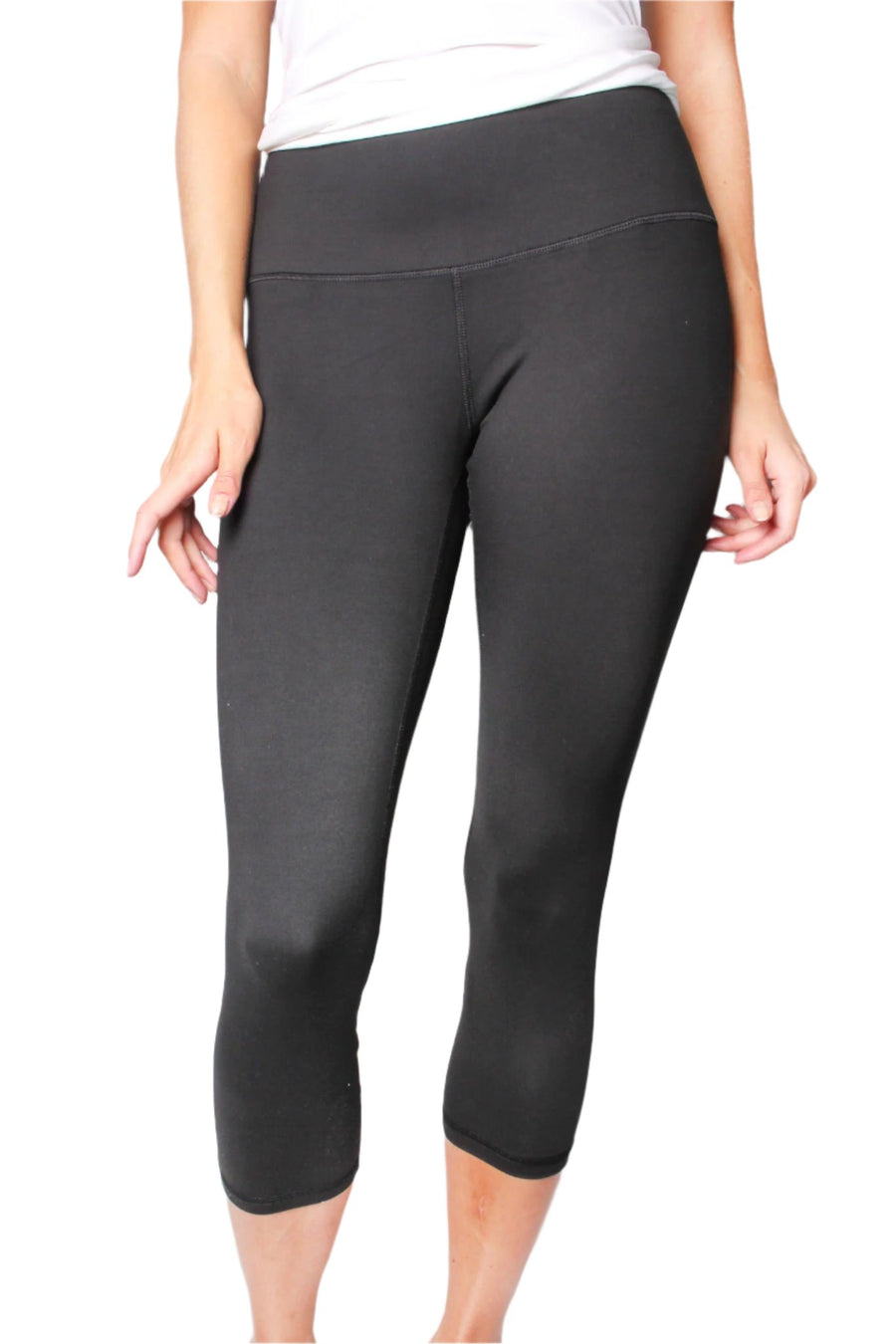Wholesale Women's Leggings Crossover High Waisted Design with Side