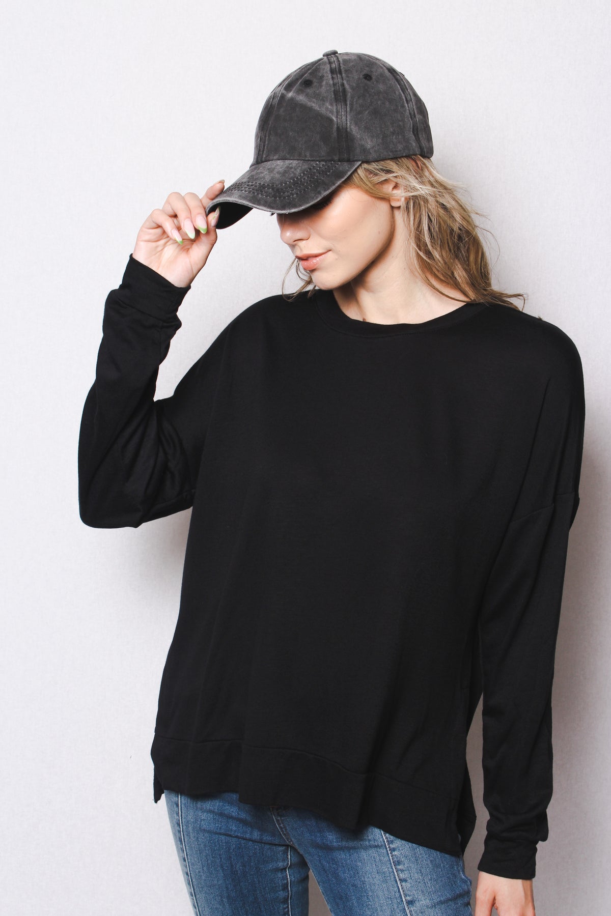 Women's Long Sleeve Relaxed Fit Top