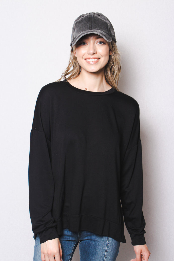 Women's Long Sleeve Relaxed Fit Top