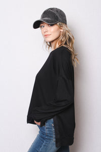 Women's Long Sleeve Relaxed Fit Top